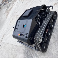 Akıllı Paletli Uzaktan Kumandalı Çim Biçme Makinesi